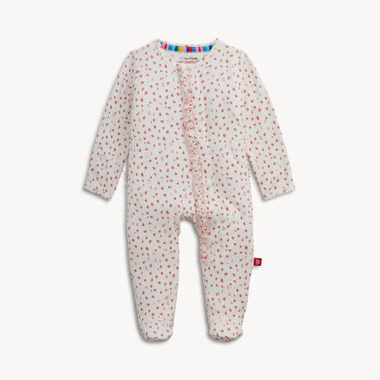 Magnetic Me Apple Blossom Modal Ruffle Footie