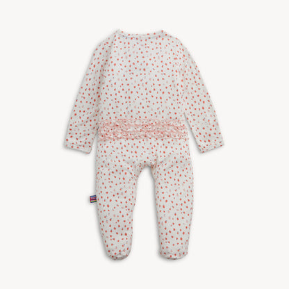 PREORDER Apple Blossom Modal Ruffle Footie Magnetic Me