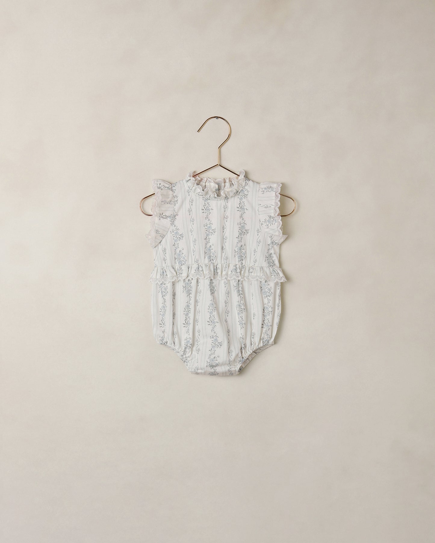 ALICE ROMPER FRENCH FLORAL STRIPE - Persnickety Shop
