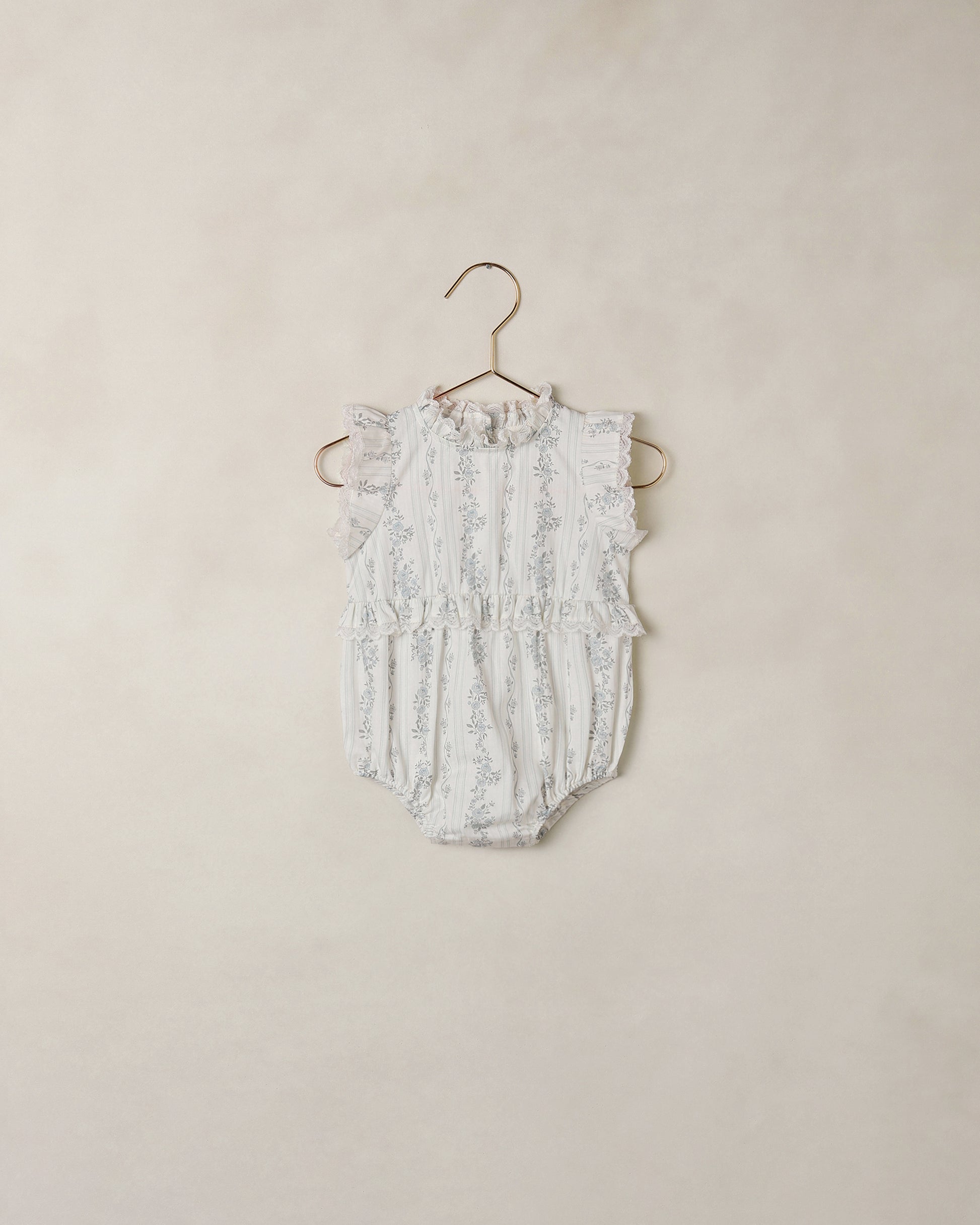 ALICE ROMPER FRENCH FLORAL STRIPE - Persnickety Shop
