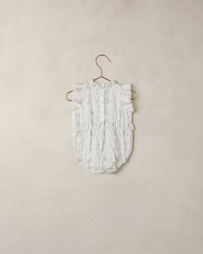 ALICE ROMPER FRENCH FLORAL STRIPE - Persnickety Shop