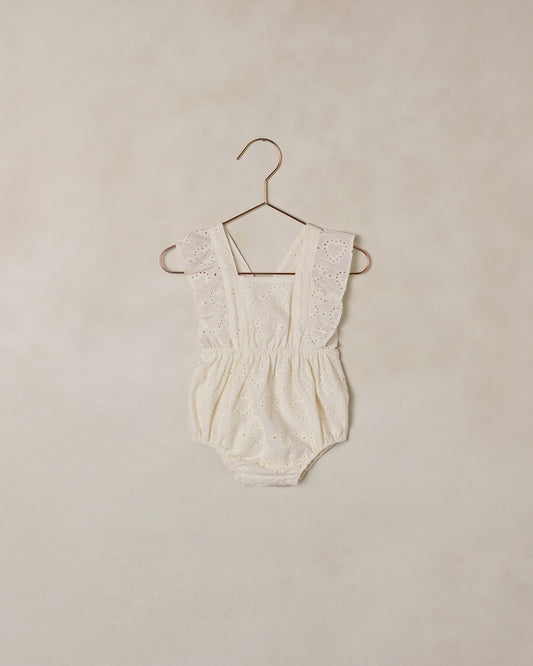 LUCY ROMPER IVORY by Noralee - Persnickety Shop