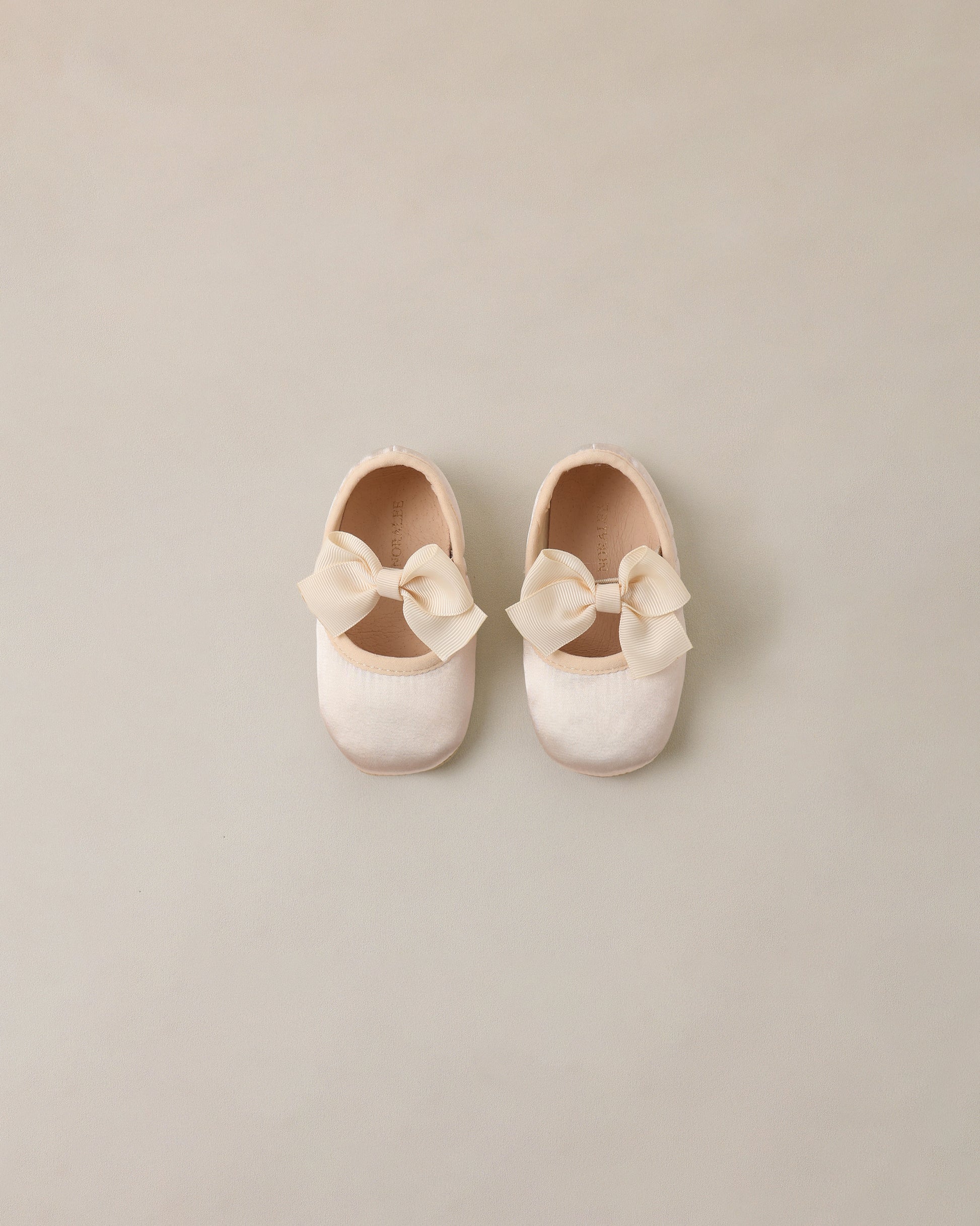 Baby Ballet Flats Pearl by Noralee - Persnickety Shop