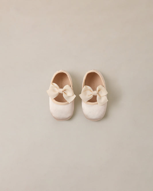 Baby Ballet Flats Pearl by Noralee - Persnickety Shop