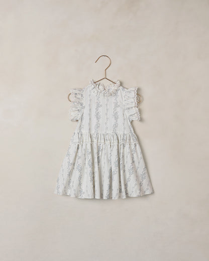 ALICE DRESS FRENCH FLORAL STRIPE by Noralee - Persnickety Shop