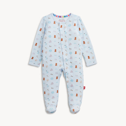 PREORDER Nursery Nostalgia Blue Modal Footie Magnetic Me