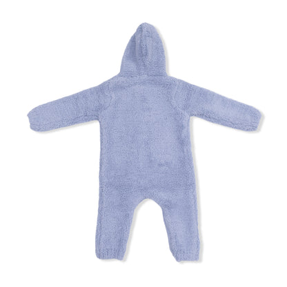 PREORDER  Angel Dear Chenille - Dusty Blue Hooded Romper