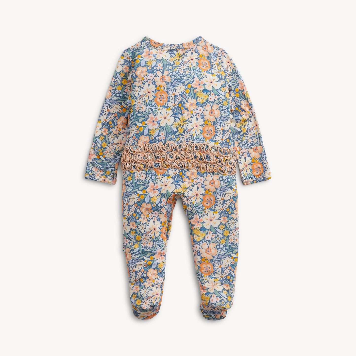 PREORDERFlora Modal Ruffle Footie Magnetic Me