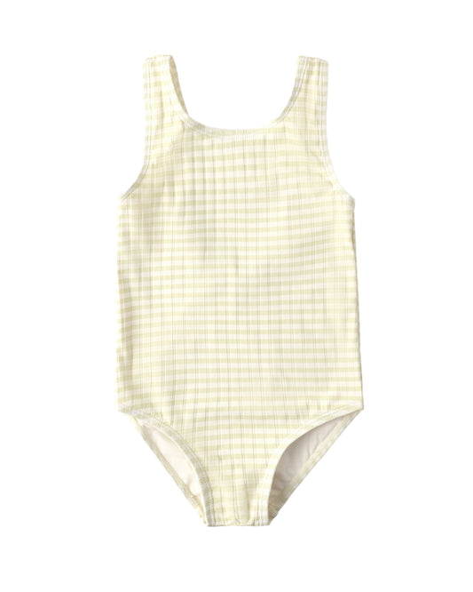 MOXIE ONE-PIECE CITRON STRIPE