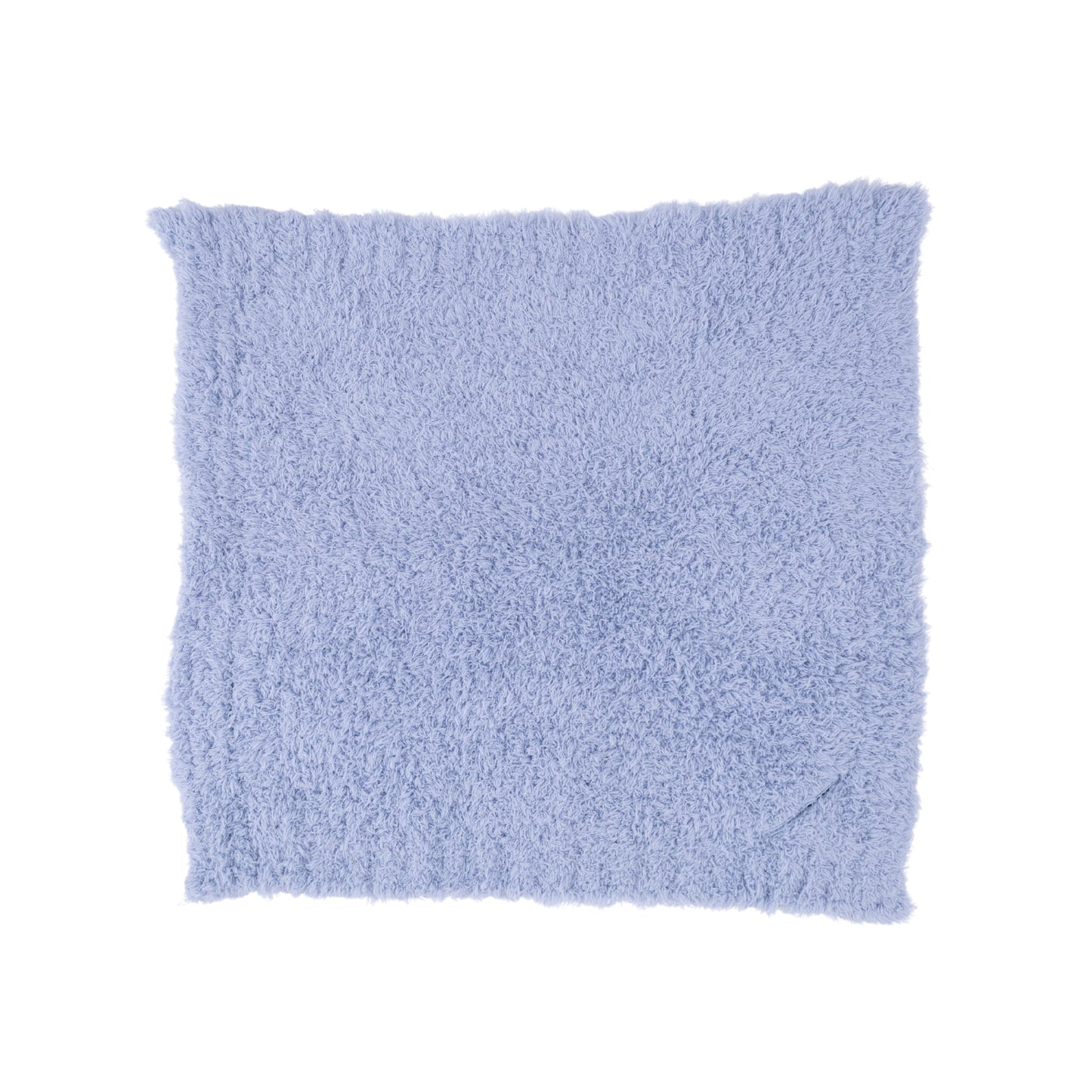 PREORDER Angel Dear Mini Chenille Blanket With Striped Texture - Dusty Blue