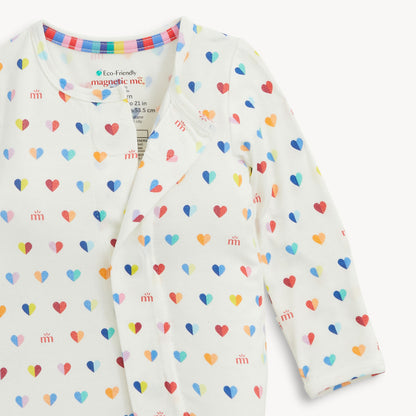 PREORDER Magnetic Branded Heart Modal Footie