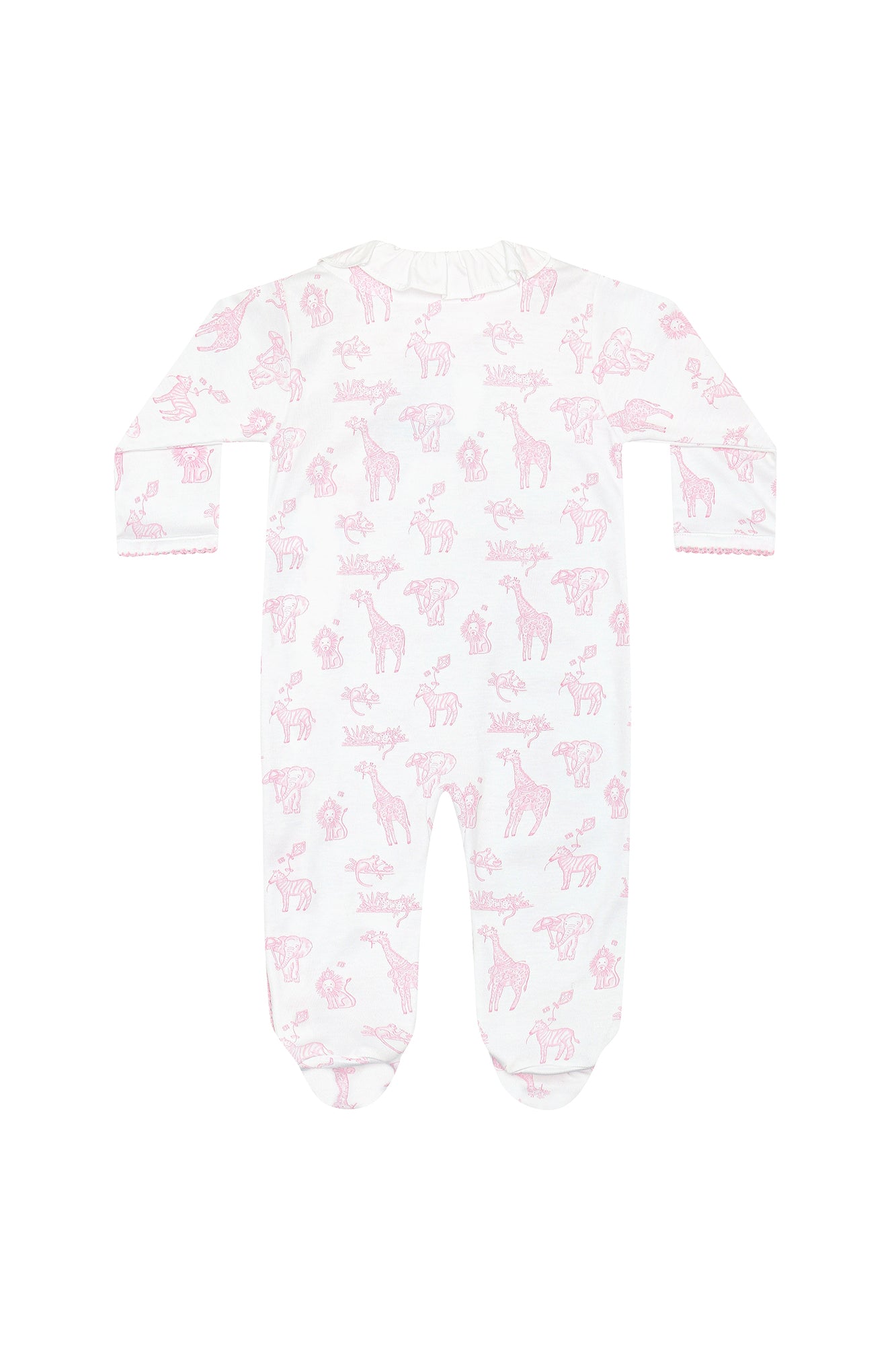 Nellapima PINK SAFARI CROSSOVER FOOTIE - Persnickety Shop