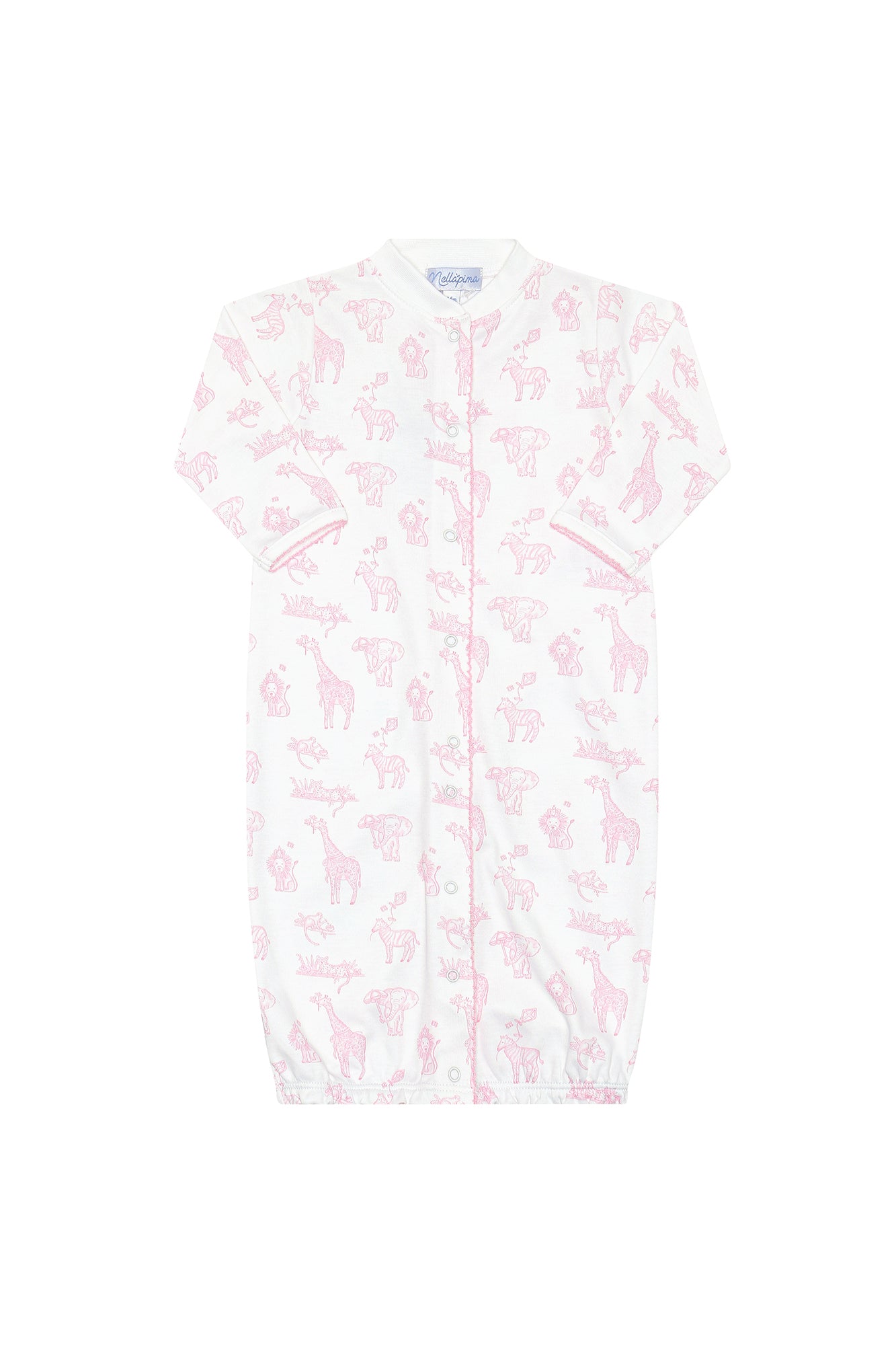 Nellapima PINK SAFARI CONVERTER GOWN - Persnickety Shop