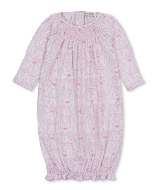 Kissy Kissy Delicate Blooming Bows Sac Smock print - Persnickety Shop