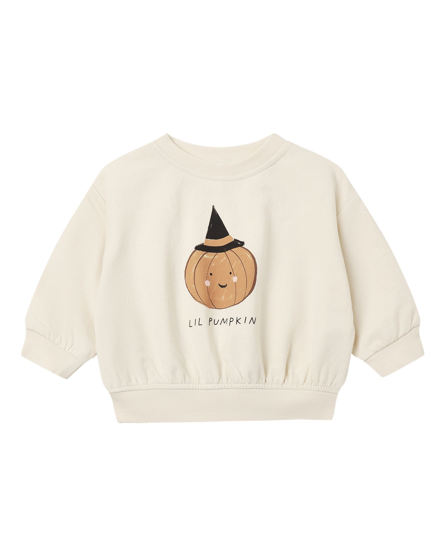 *PRE ORDER* RYLEE + CRU RELAXED FLEECE SWEATSHIRT LIL PUMPKIN