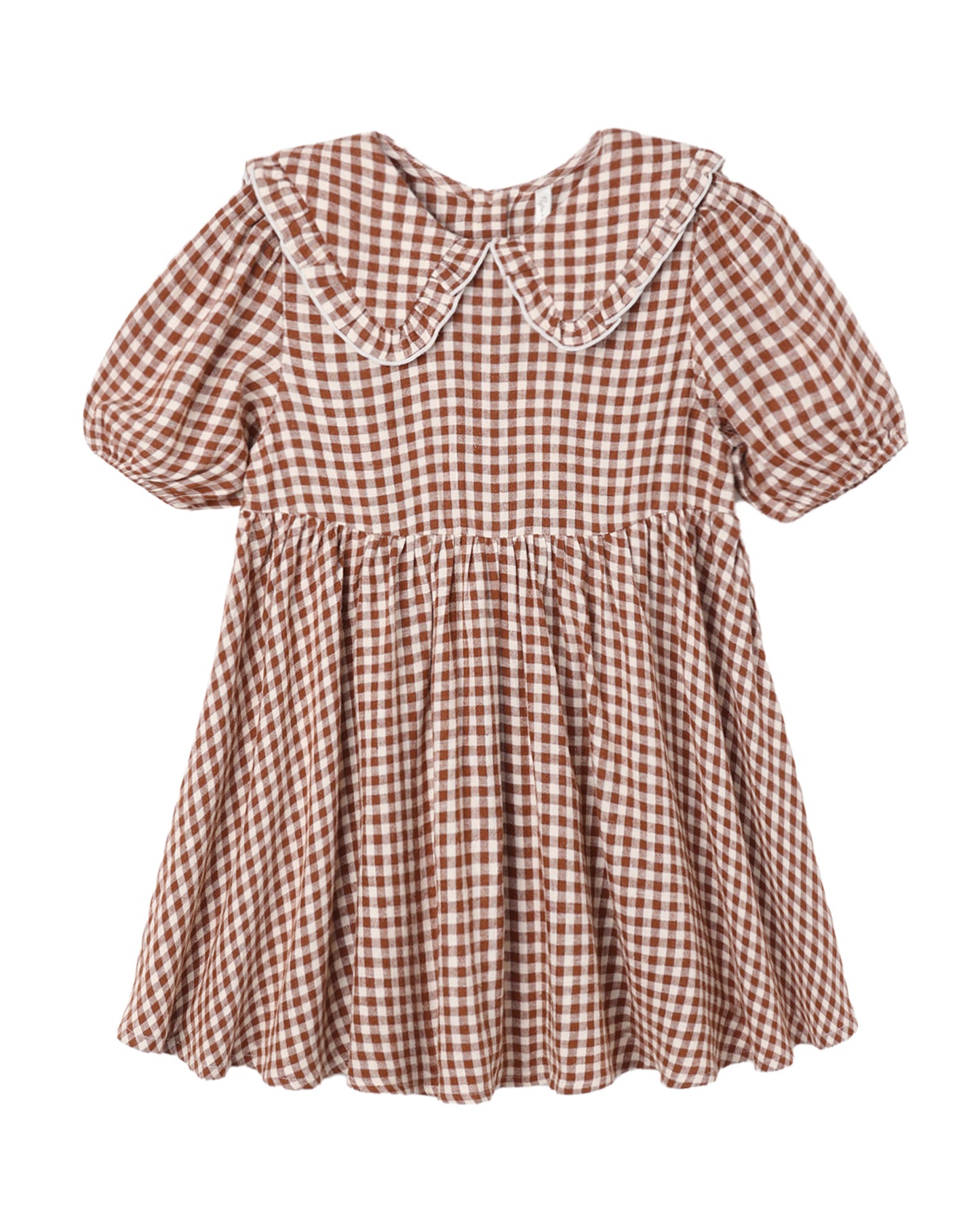 *PRE ORDER* RYLEE + CRU CAMILLE DRESS BRICK CHECK
