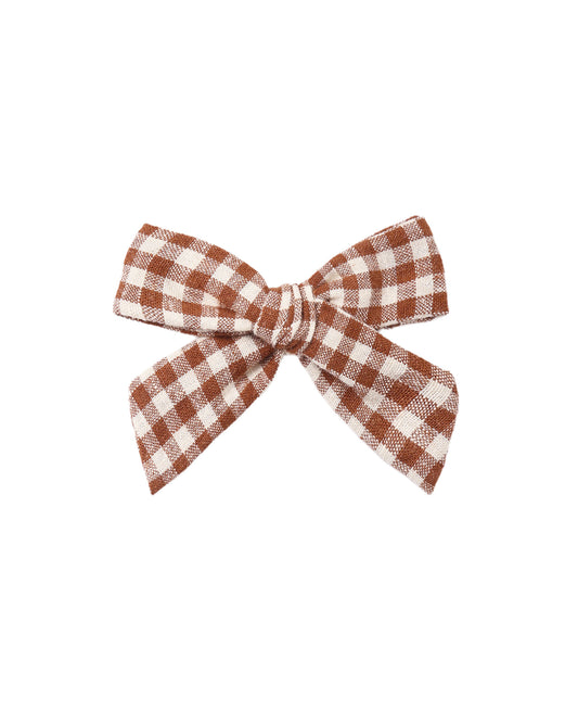*PRE ORDER* RYLEE + CRU BOW BRICK CHECK