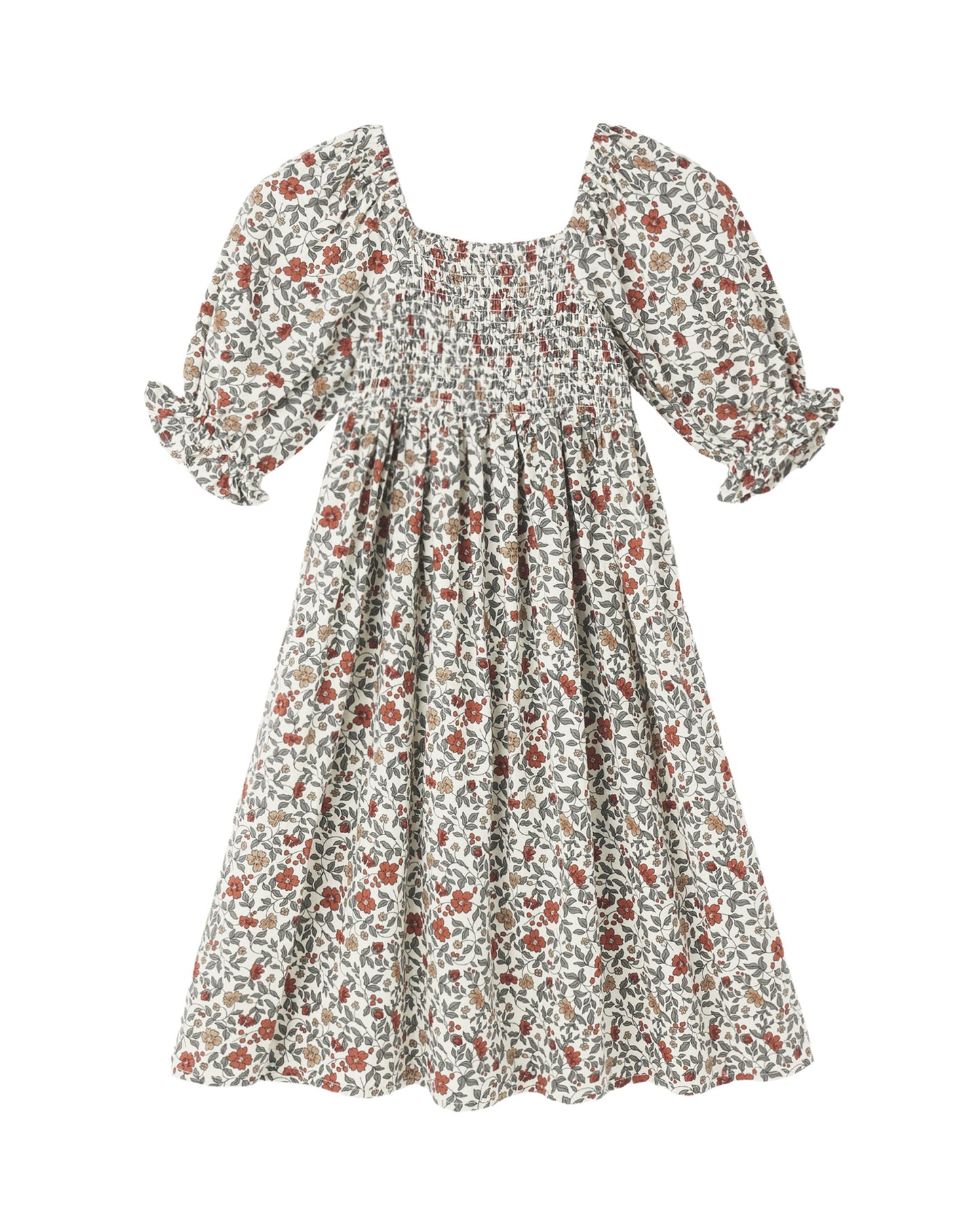*PRE ORDER* RYLEE + CRU ADELAIDE DRESS HOLIDAY FLORAL