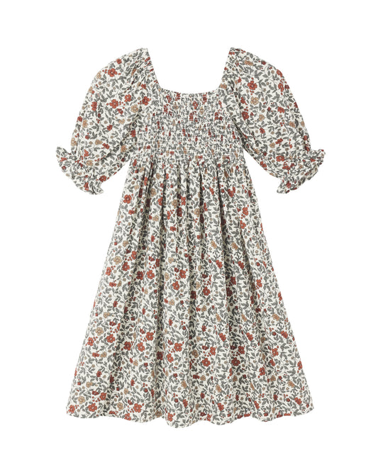 *PRE ORDER* RYLEE + CRU ADELAIDE DRESS HOLIDAY FLORAL
