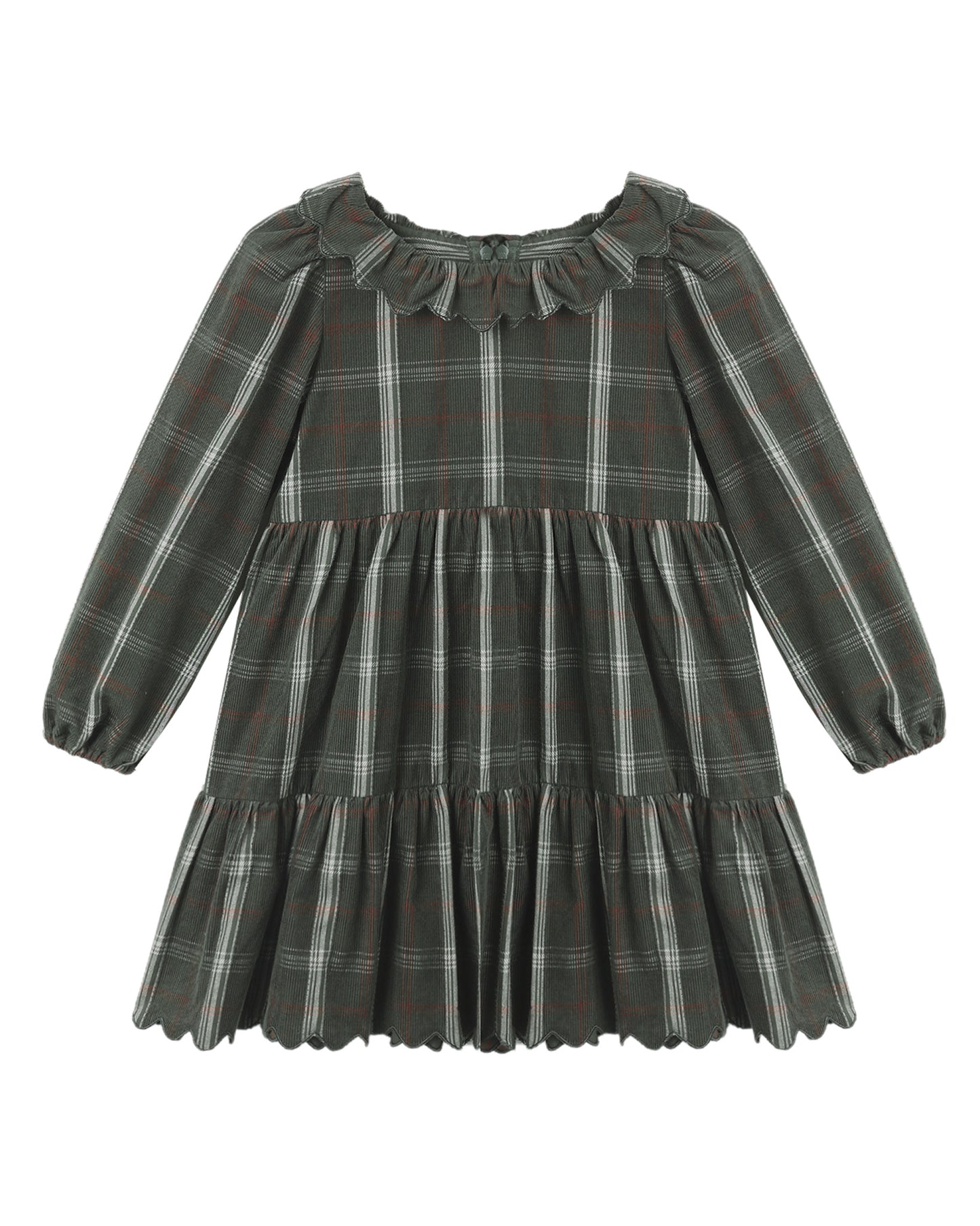 * PRE ORDER* RYLEE + CRU FRAN DRESS HOLIDAY PLAID