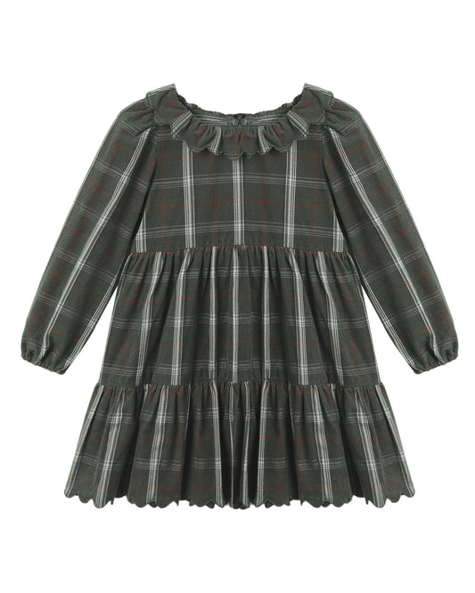 * PRE ORDER* RYLEE + CRU FRAN DRESS HOLIDAY PLAID