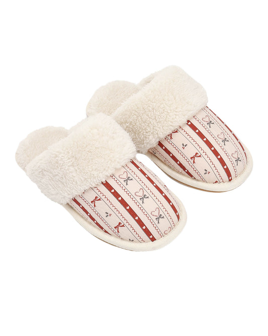 *PRE ORDER* RYLEE + CRU SLIPPERS CANDY CANE LANE