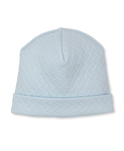 Kissy Kissy jacquard hat light blue