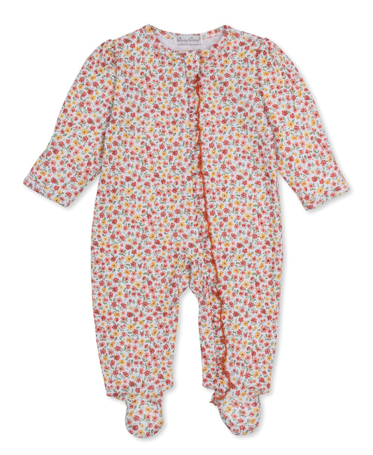 Kissy Kissy footie w/ zip comp