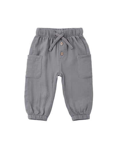 QUINCY MAE LUCA PANT SLATE