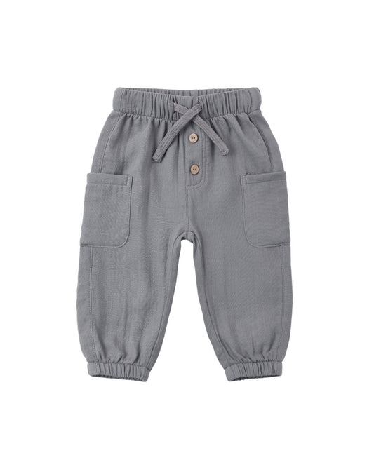 QUINCY MAE LUCA PANT SLATE