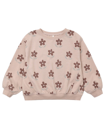 RYLEE + CRU OVERSIZED SWEATSHIRT DAISY