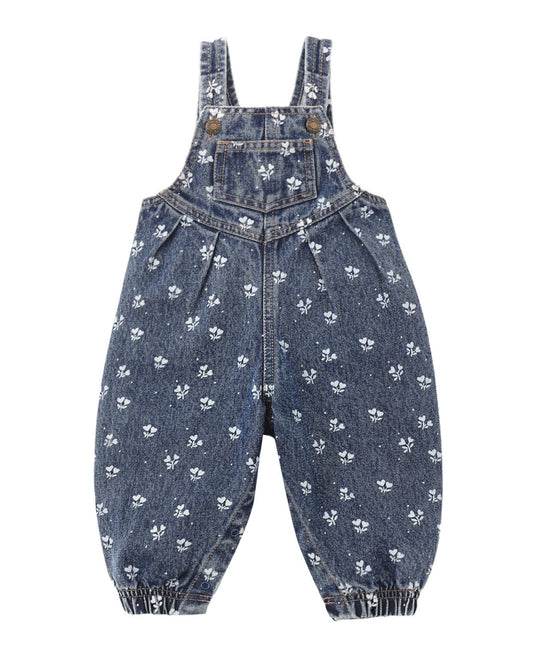 RYLEE + CRU VINTAGE OVERALL HEART DITSY
