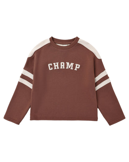 RYLEE + CRU HOCKEY SWEATSHIRT CHAMP