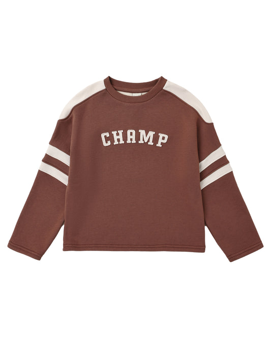 RYLEE + CRU HOCKEY SWEATSHIRT CHAMP