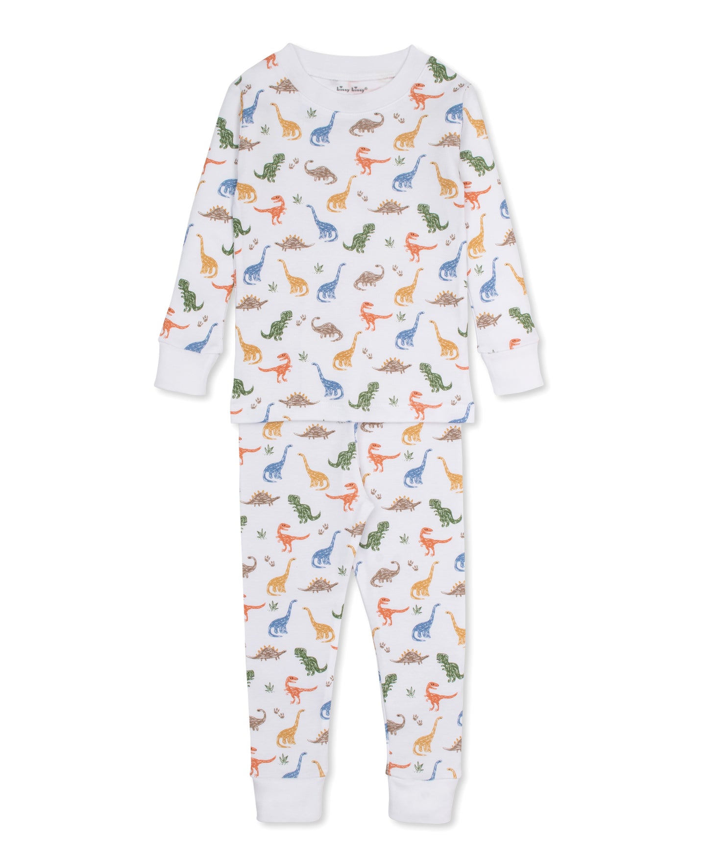 KISSY KISSY PJS DINO STOMP pajama set snug prt