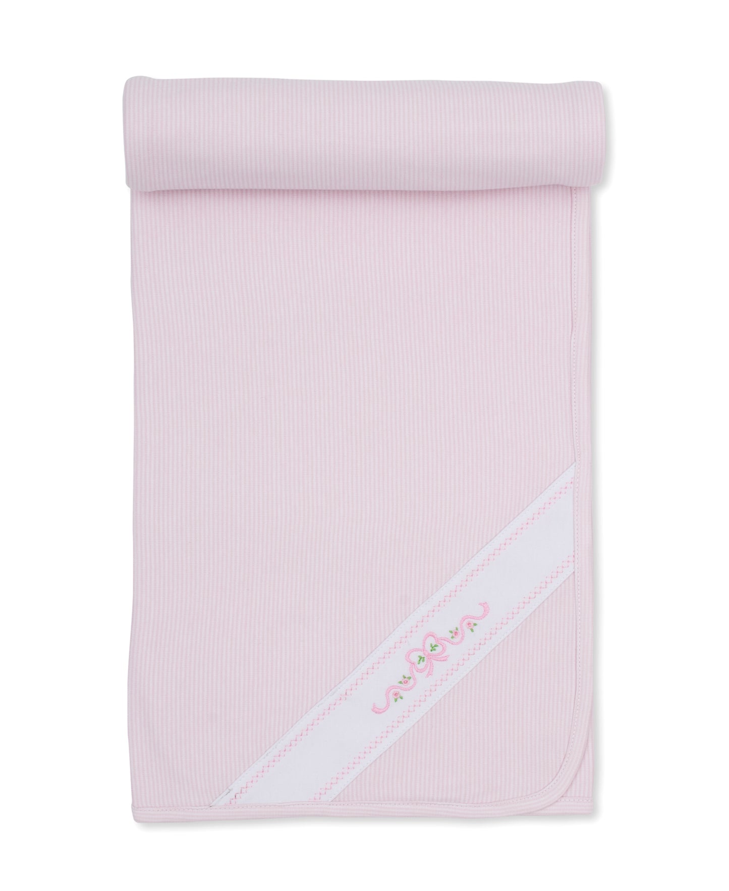 Kissy Kissy Classic Treasures FA26 PINK STRIPE BLANKET
