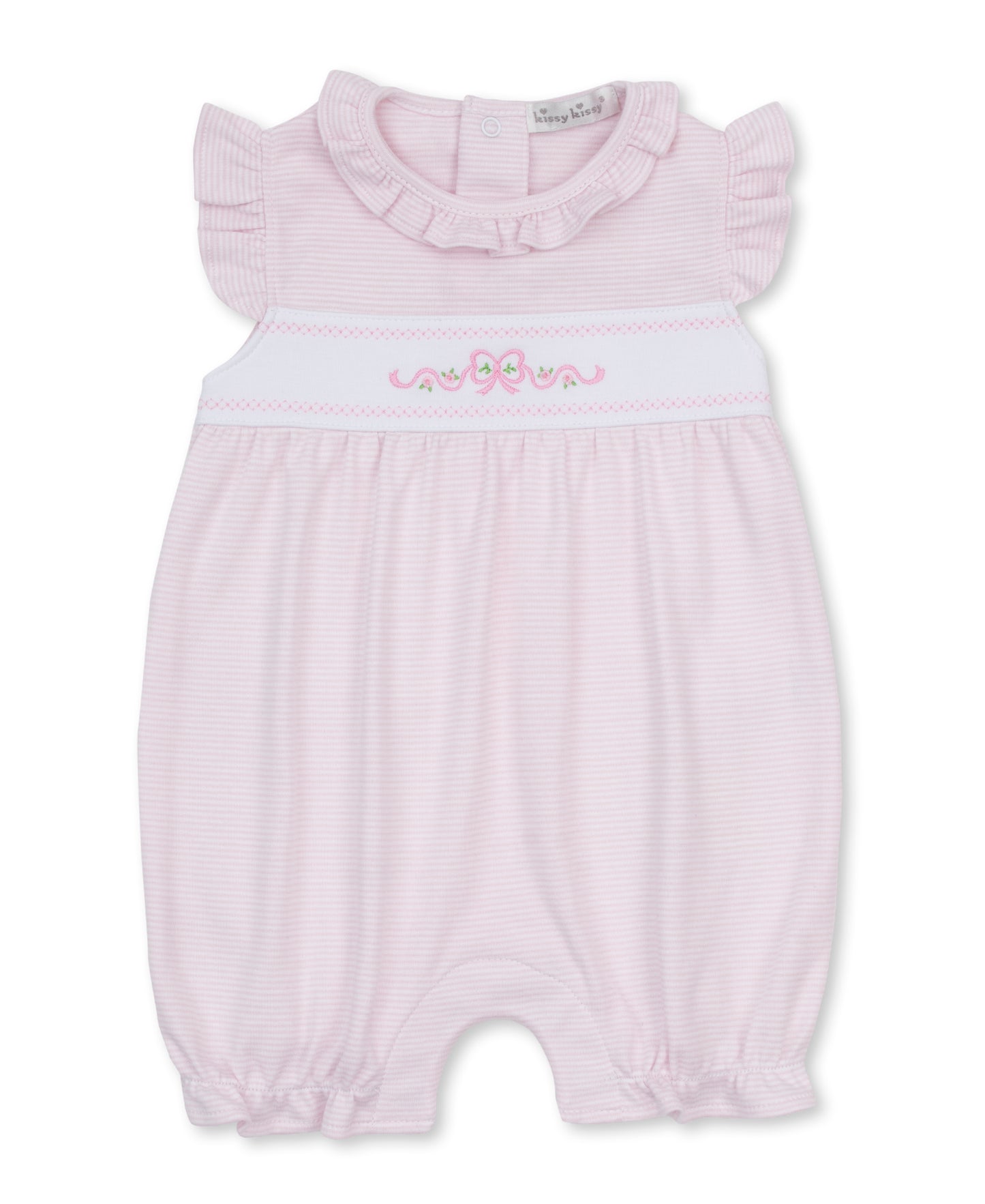 Kissy Kissy short playsuit stripe pink