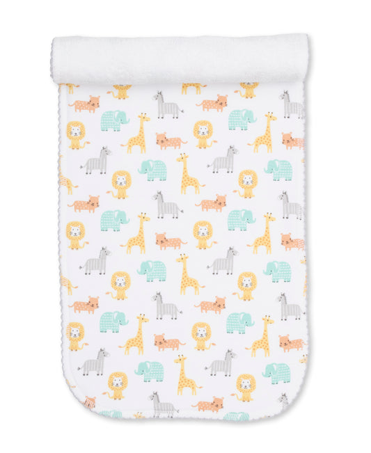 Kissy Kissy Baby Jungle Crew Burp Print