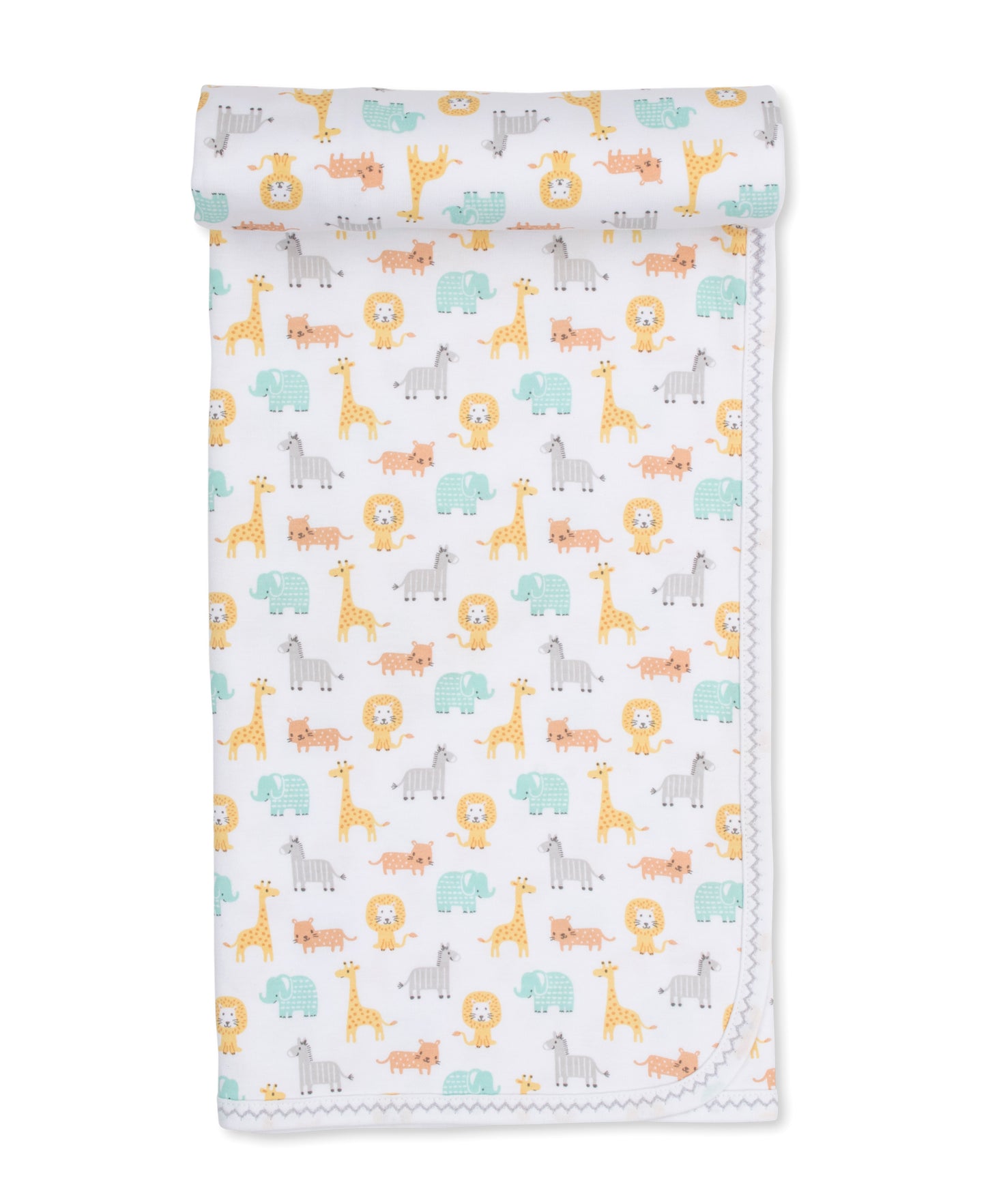 Kissy Kissy Baby Jungle Crew blanket prt