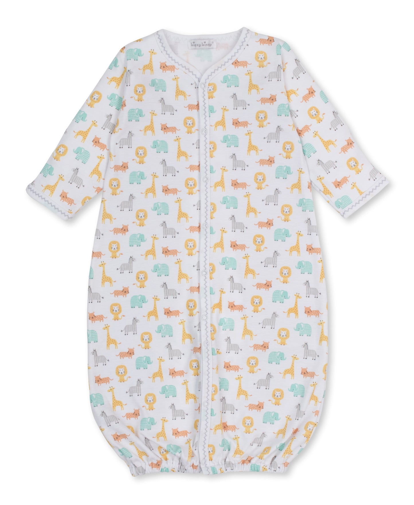 Kissy Kissy Baby Jungle Crew Converter Gown