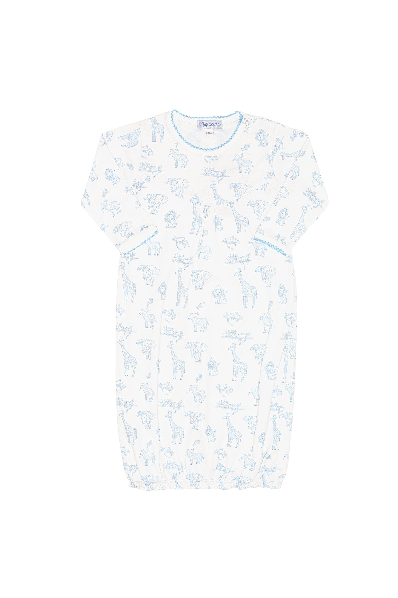 Nellapima BLUE SAFARI GOWN - Persnickety Shop