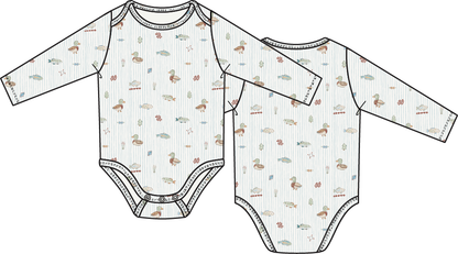 Angel Dear Lake Cuties - Long Sleeve Bodysuit
