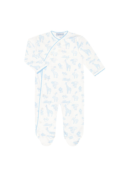 Nellapima BLUE SAFARI CROSSOVER FOOTIE - Persnickety Shop