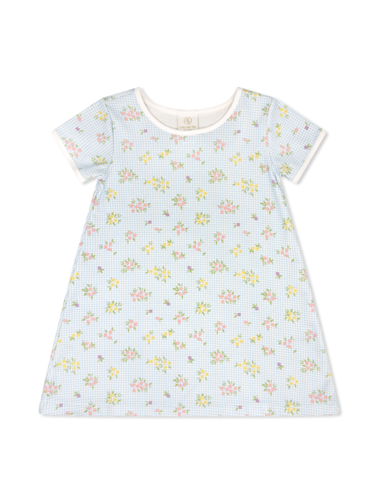 FAITH DRESS-SPRING TIME BLOOMS - Persnickety Shop