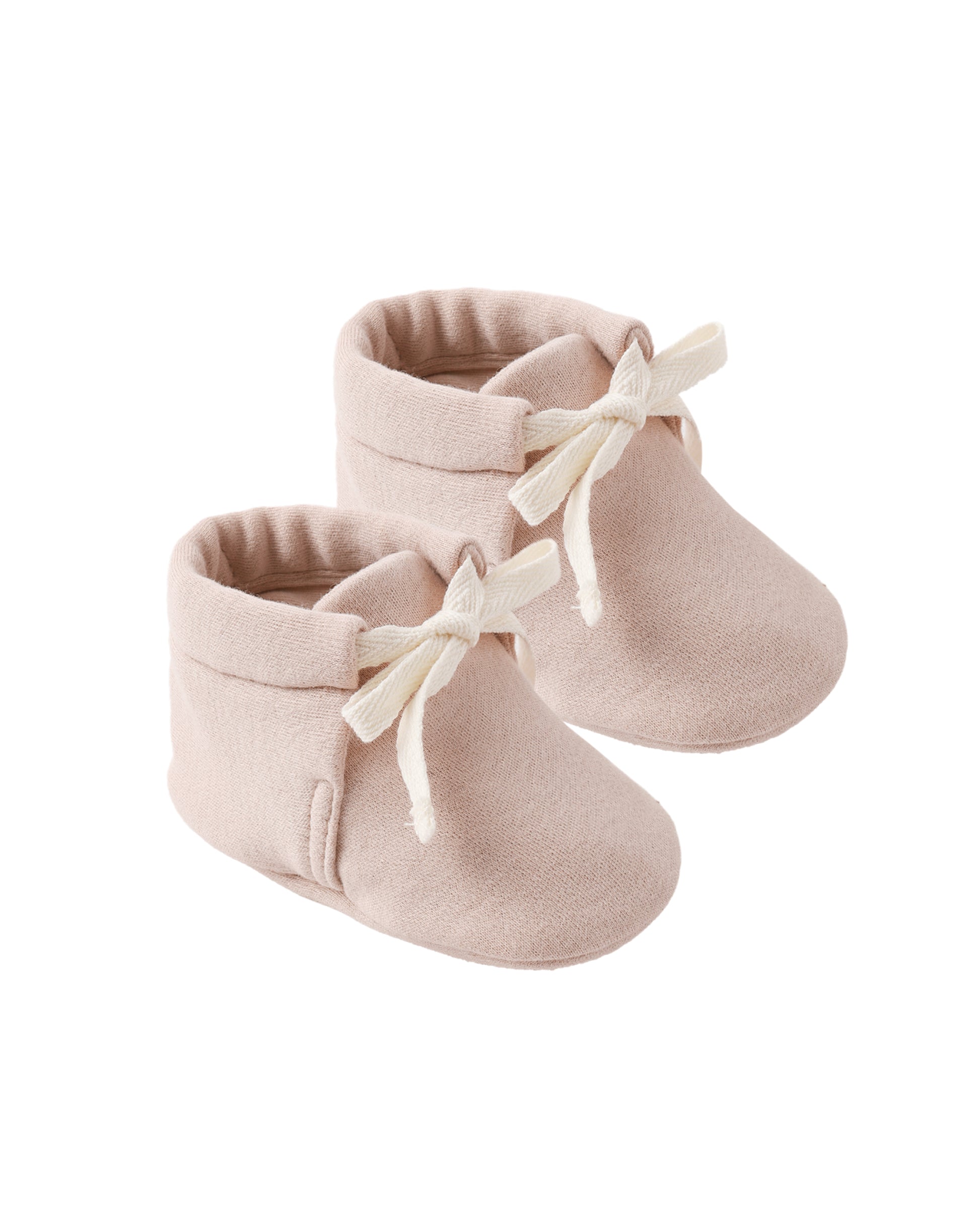 Quincy Mae Baby Booties || Blush - Persnickety Shop