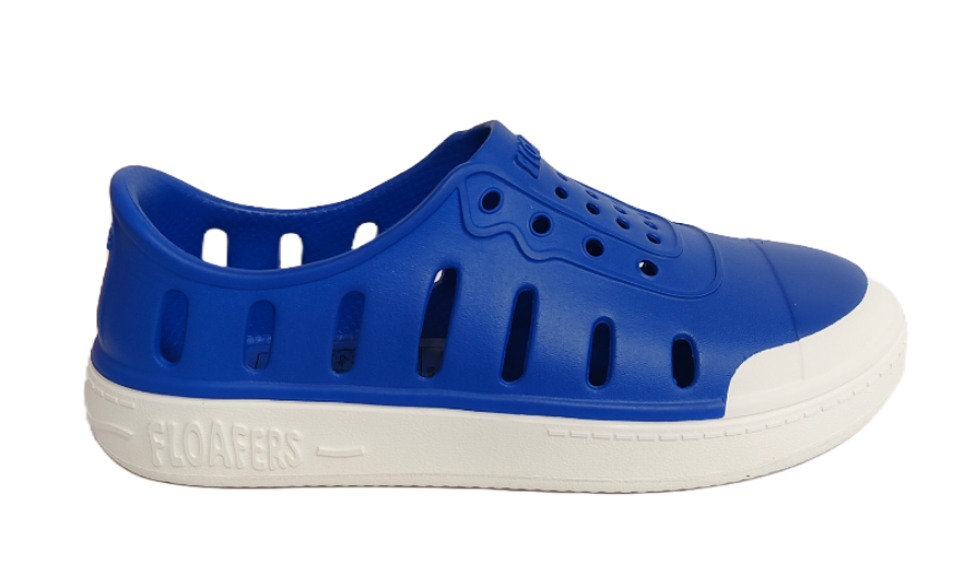 FLOAFERS PACE DRIVER - KIDS- Blue/Cloud - Persnickety Shop