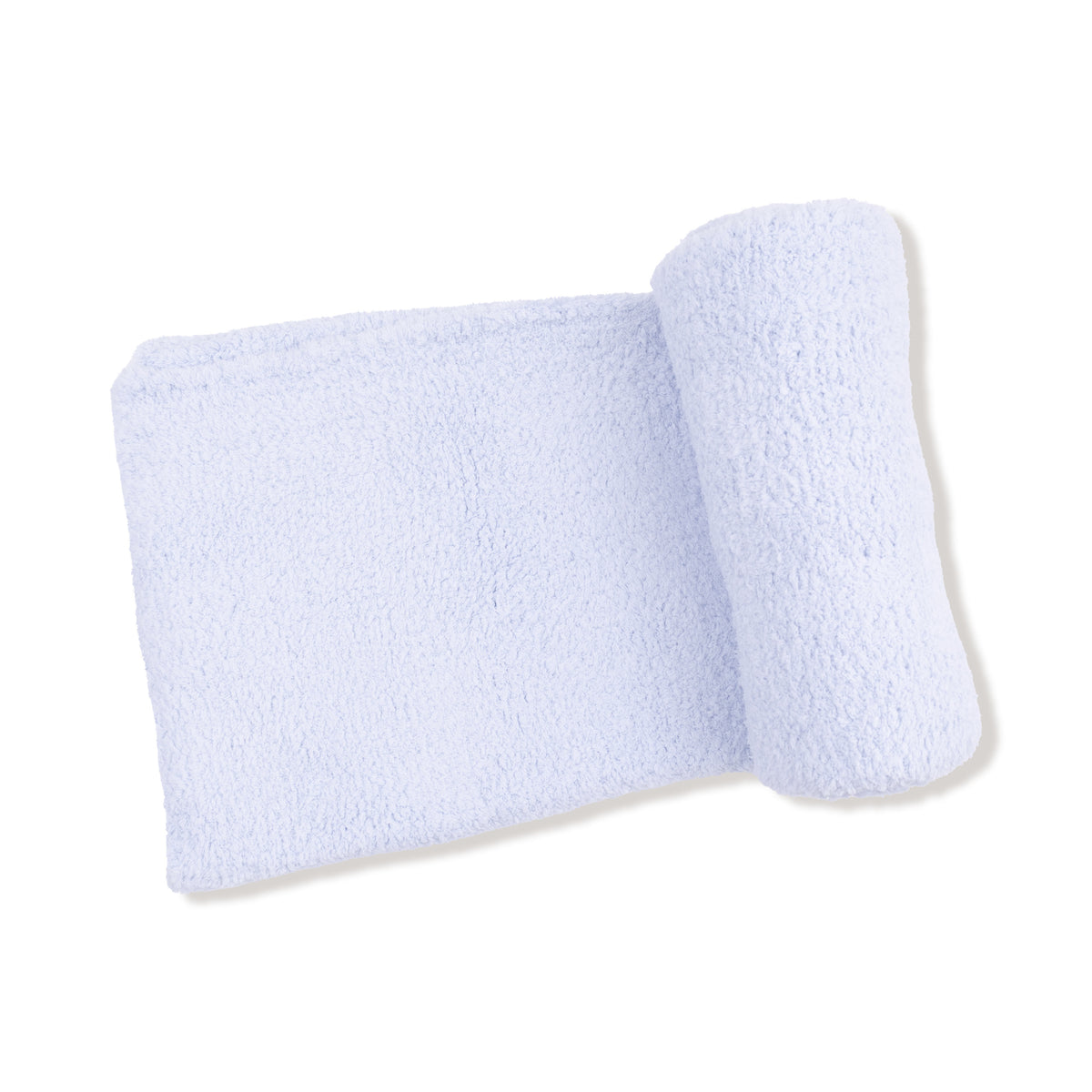 Angel Dear Chenille Blanket - Light Blue