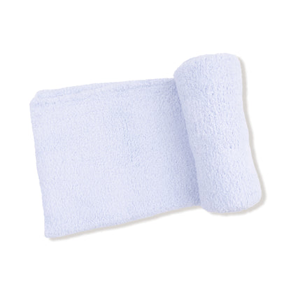 Angel Dear Chenille Blanket - Light Blue