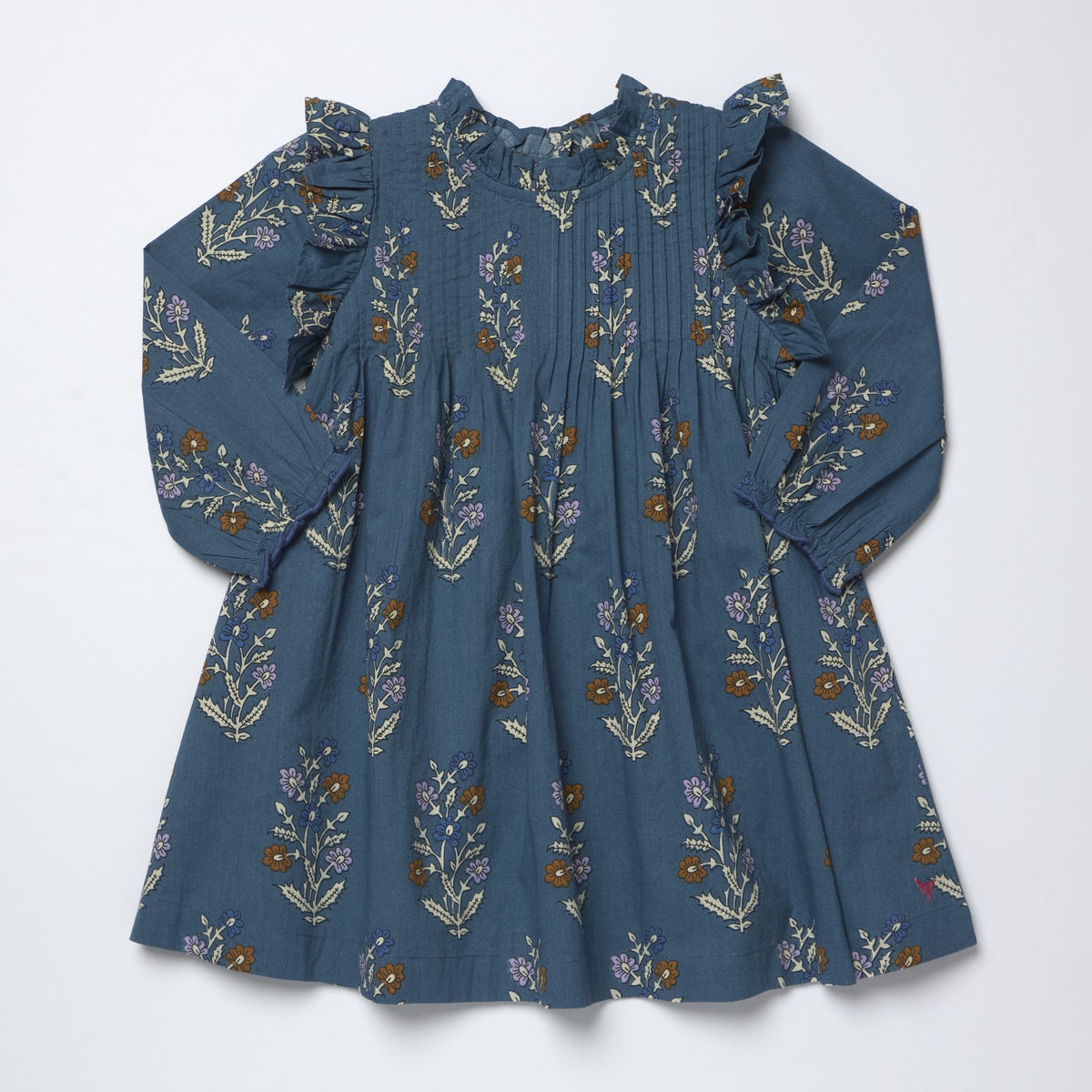 Pink Chicken GIRLS JAIPUR DRESS - BALSAM DEWDROP