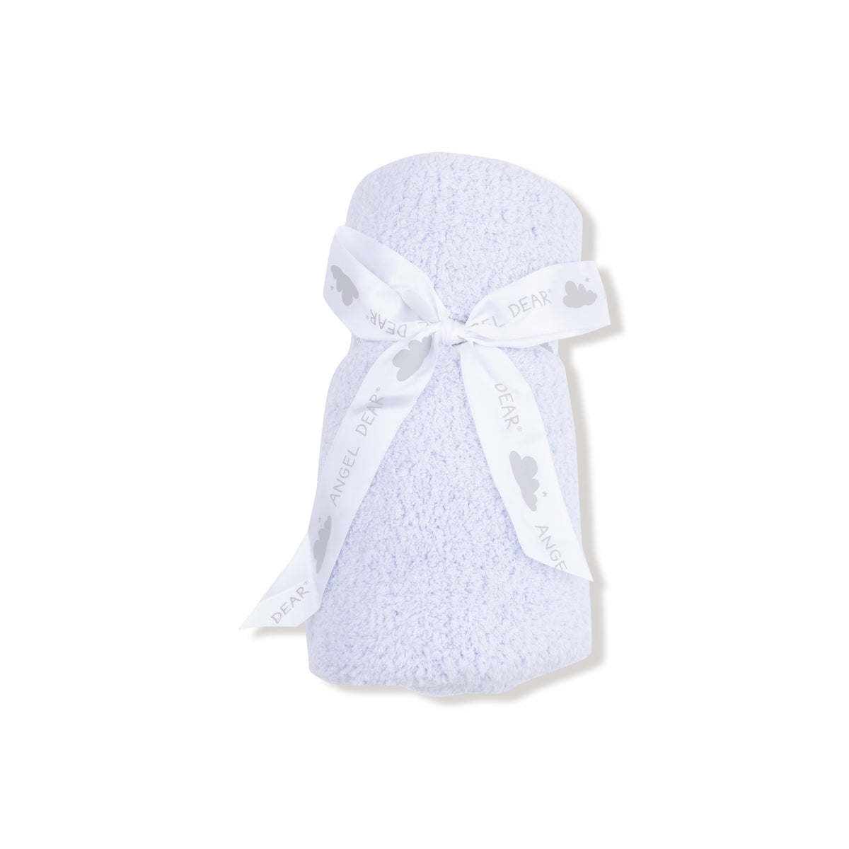 Angel Dear Chenille Blanket - Light Blue